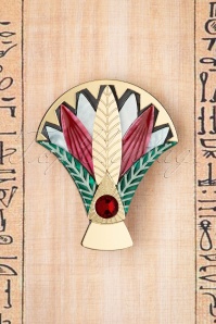 Erstwilder - Gift of the Nile Papyrus broche