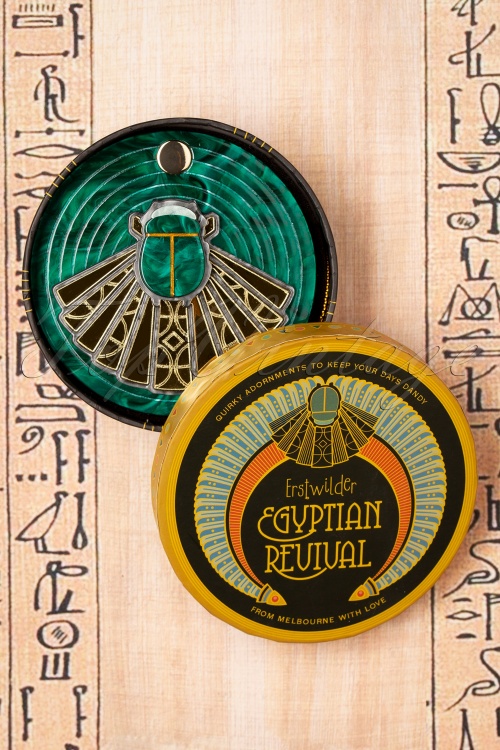 Erstwilder - The Heart of Egypt Scarab Taschenspiegel  2