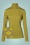 70s Pensy Turtle Neck Pullover in Green