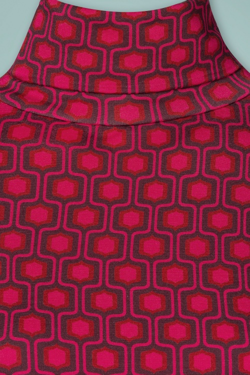 LaLamour - Pensy trui met col in rood 4