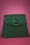 Vixen 60s Jackie Diamond Handbag in Green