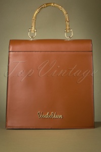 Vixen - 50s Bionda Handbag in Cognac 4