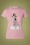 PinRock 50s Bettie T-Shirt in Pink