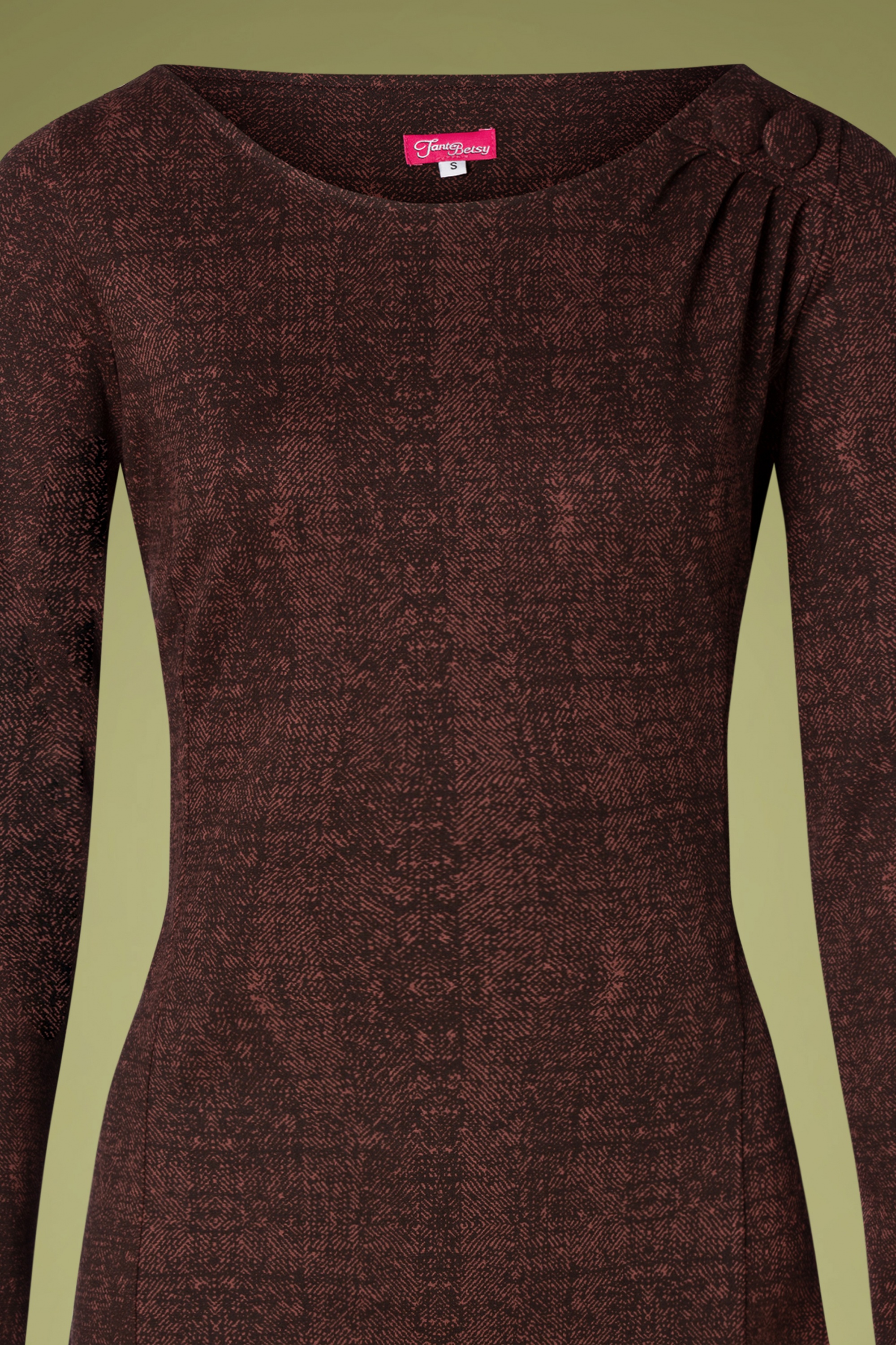 Tante Betsy - Sally Remi Jurk in Choco 3