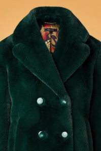 King Louie - Scott Philly Coat Années 70 en Vert Sycomore 4