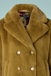 King Louie - 70s Scott Philly Coat in Cumin Yellow 4