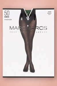 Marcmarcs - Shiny rib panty in dunkelgrün 2