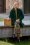 Scott Philly Coat Années 70 en Vert Sycomore