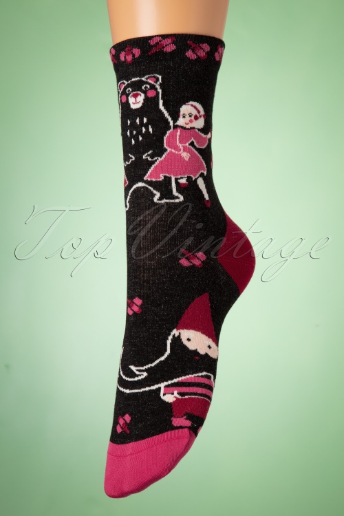 Blutsgeschwister - Sensational Steps I Love Fairytales Socks Années 60