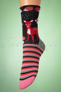 Blutsgeschwister - 60s Sensational Steps Lot Animal Friend Socks