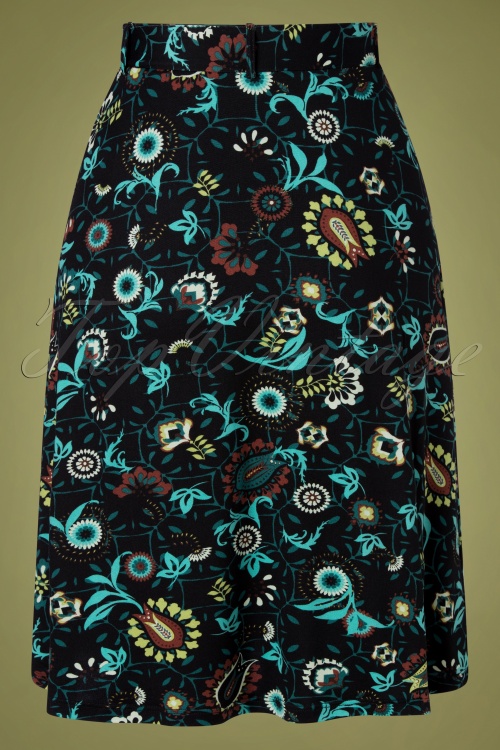 Surkana - 70s Mila Skirt in Black 2