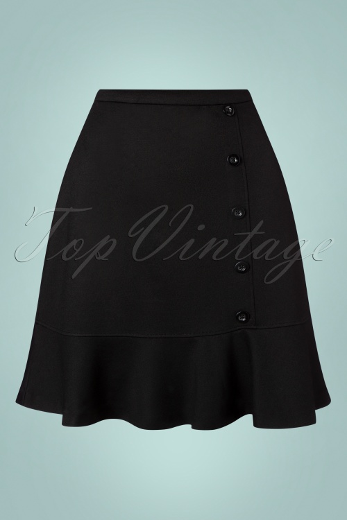 Vive Maria - 60s Colette's Day Skirt in Black