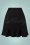 60s Colette's Day Skirt in Black