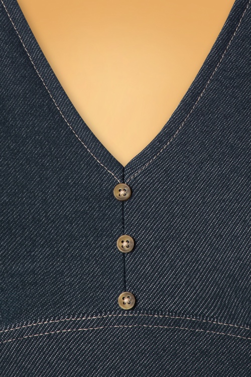 Vive Maria 44965 Shirt Blue Nevada Denim 220916 603 V