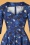 TopVintage Boutique 42928 Eliane Swing Dress Wonderland Blue 220916 600V