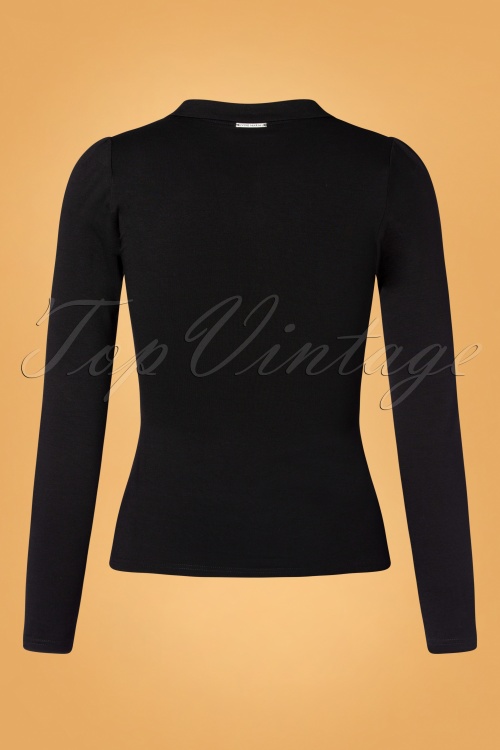 Vive Maria - 60s Montmartre Shirt in Black 3