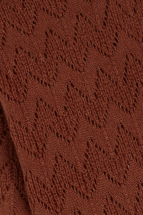 King Louie - 70s Tosca Scarf in Spicy Brown 3