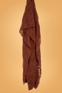King Louie - Tosca sjaal in pittig bruin 2