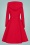 Collectif 44470 Heather Hooded Coat Red 20220823 023LW