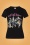 Rock Dancers T-Shirt Années 50 en Noir