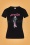 Always Diva T-Shirt Années 50 en Noir