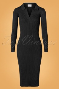 Compania Fantastica - Dana jurk in zwart 2