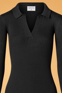 Compania Fantastica - 70s Dana Dress in Black 3