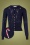 50s London Town Cardigan in Navy