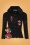 Banned 43154 Vintage Christmas Holiday Cardigan in Black 07012022 601Z