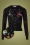 Banned Retro 43040 The Queens Cab Cardigan In Black 24062022 601Z