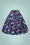 Banned 43155 Vintage Christmas Swing Skirt In Navy 06282022 601W