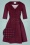 Banned Retro 50s Tis The Season Dress in Red