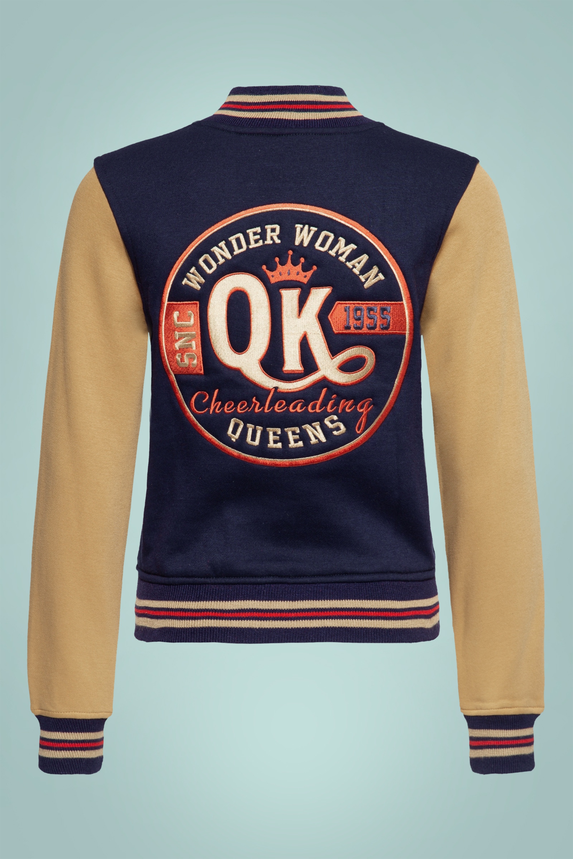 Queen Kerosin We Can Do It College Jacket Black Red main image 0