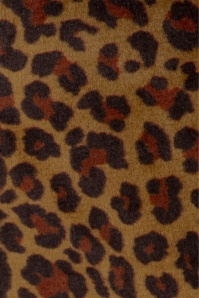 Collectif Clothing - Irma Velvet Baskenmütze in Leopard 2