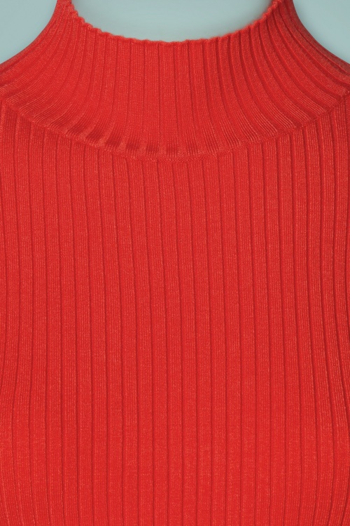 Compania Fantastica - 70s Julia Jumper in Red 3