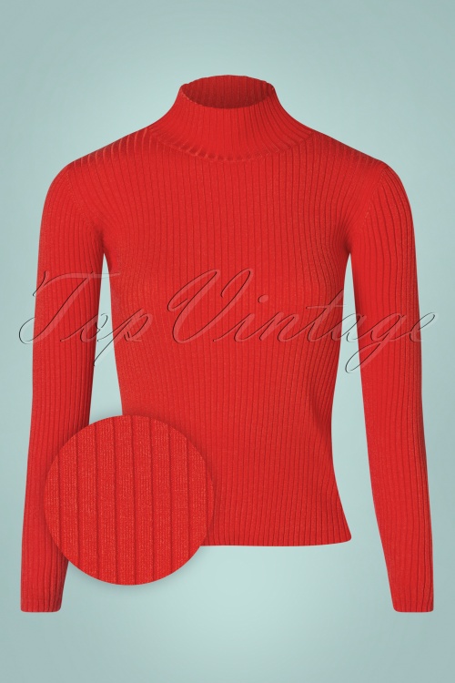 Compania Fantastica - 70s Julia Jumper in Red