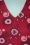 Whos That Girl 43683 Aline Dress Halle Printed Red 220922 603W