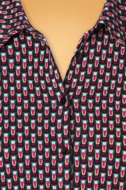 Surkana - Frannie Groovy blouse in multi 3