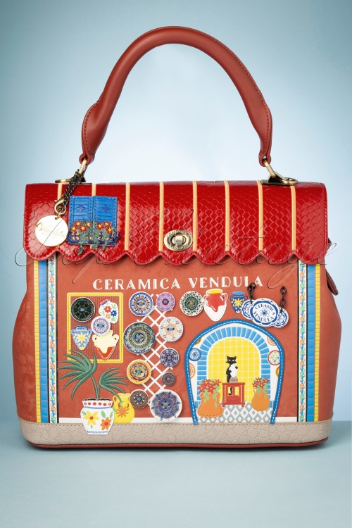 Vendula - Ceramica Vendula Grace Bag in Burnt Orange