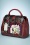 Vendula - Tattoo Shop Mini Grace Bag en Bordeaux 3