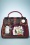 Vendula - Tattoo Shop Mini Grace Bag in Burgundy