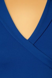 Vintage Chic for Topvintage - 50s Vicky Swing Dress in Royal Blue 3