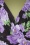 Vintage Chic 44166 Maxi Dress Black Purple Flowers 220923 603W