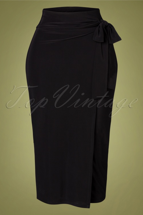 Vintage Chic for Topvintage - 50s Patty Pencil Skirt in Black