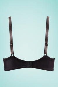 Marlies Dekkers - The Adventuress Padded Balcony Bra in Black and Gold 7