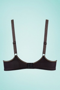 Marlies Dekkers - The Adventuress Padded Balcony Bra in Black and Gold 3