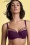 Marlies Dekkers - Visage Padded Balcony Bra in Winter Berry Purple