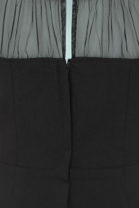 Collectif Clothing - Alina pencil jurk in zwart 6