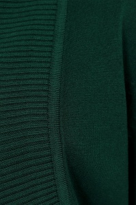 Collectif Clothing - Jean Knitted Bolero Années 50 en Vert 4