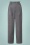 Collectif Clothing 40s Sibylle Trousers in Grey